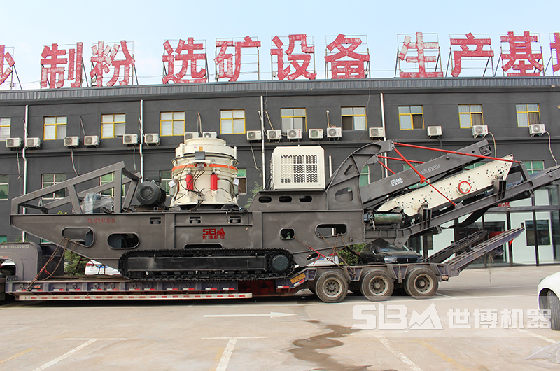 履帶移動式石頭破碎機 履帶移動式石頭破碎機