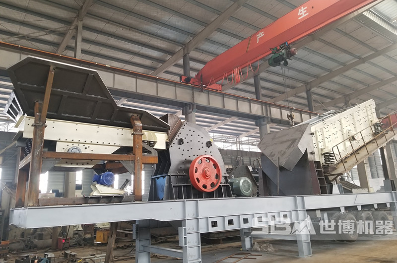移動矸石粉碎機，重錘式移動破碎機