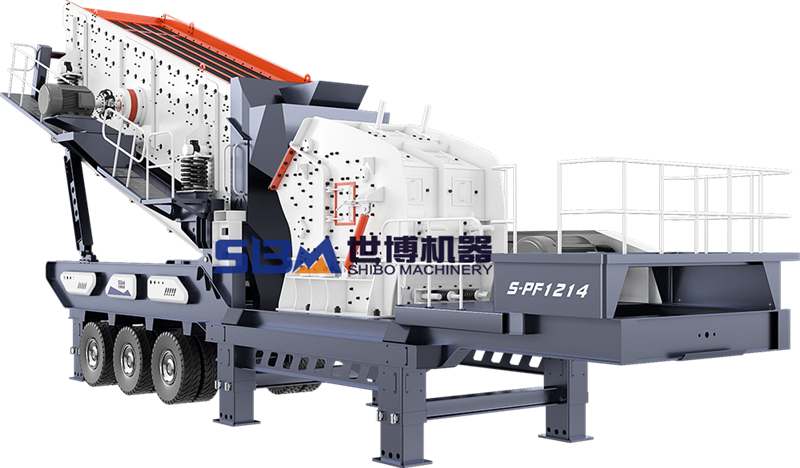 S-PF1214輪胎式移動破碎站 S-PF1214輪胎式移動破碎站
