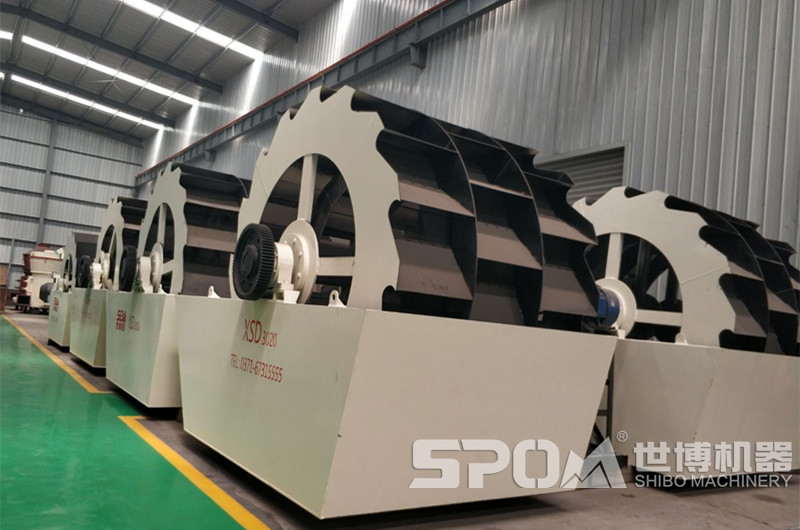 輪斗式洗砂機 輪斗式洗砂機