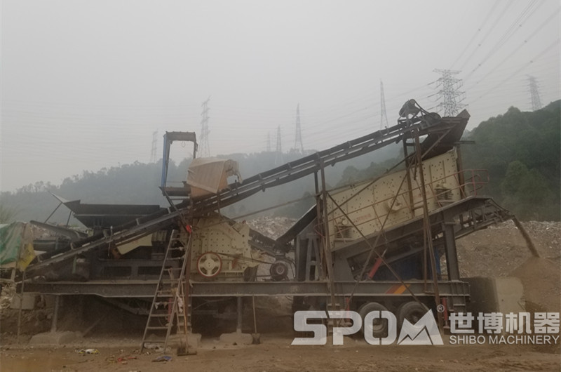 多機(jī)組合建筑垃圾移動(dòng)破碎機(jī) 多機(jī)組合建筑垃圾移動(dòng)破碎機(jī)