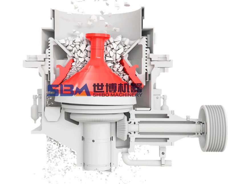 立式圓錐破碎機(jī)結(jié)構(gòu)圖 立式圓錐破碎機(jī)結(jié)構(gòu)圖
