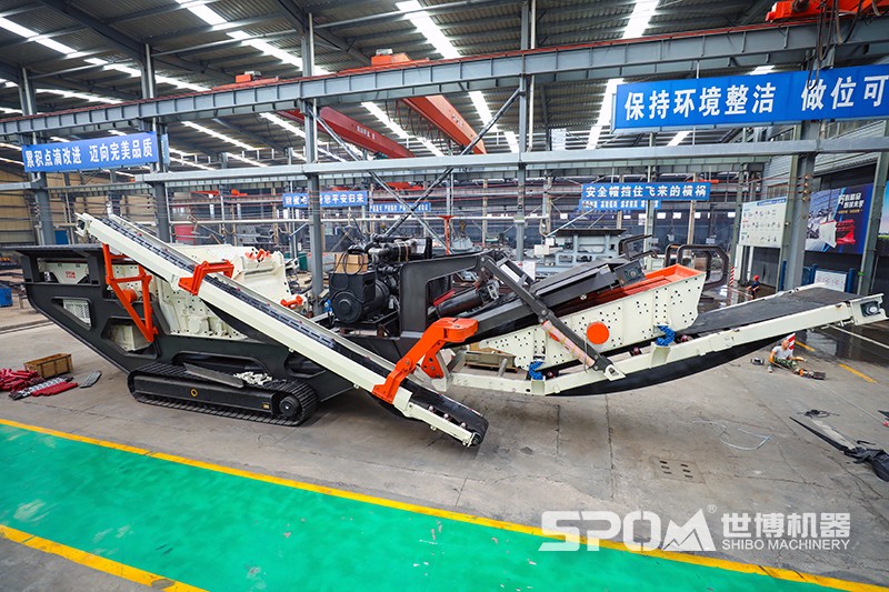履帶式移動反擊破碎機成品 履帶式移動反擊破碎機成品