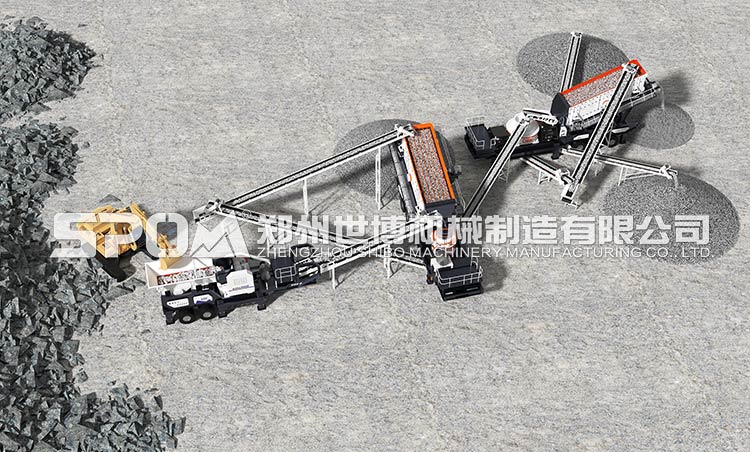 全套花崗巖廢料破碎制砂設(shè)備 全套花崗巖廢料破碎制砂設(shè)備